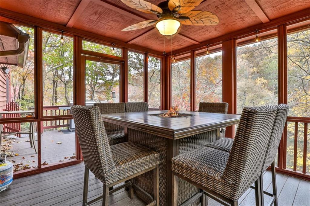 178 Novena Court Ellijay, GA 30540 - Photo 43 of 88 a dining room with furniture and wooden floor