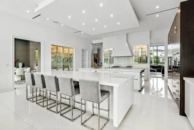 a view of a bathroom with a shower