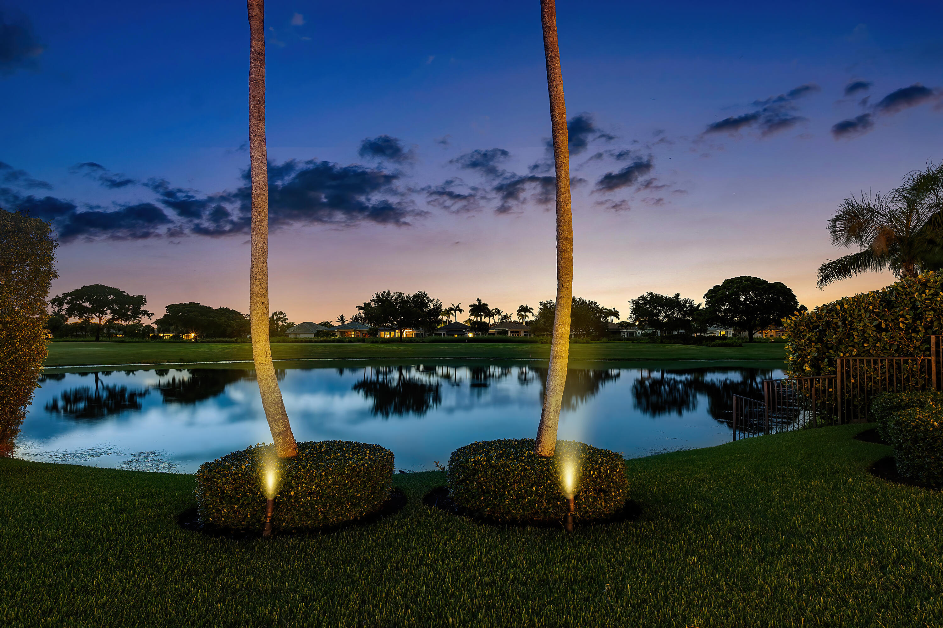 17096 Northway Circle Boca Raton, FL 33496 - Photo 93 of 144 View from Back - Dusk