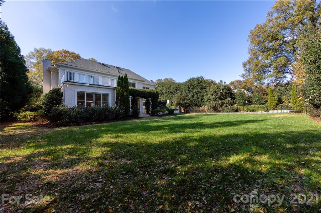 4407 Oglukian Road Charlotte, NC 28226 - Photo 42 of 48 a view of a house with a big yard