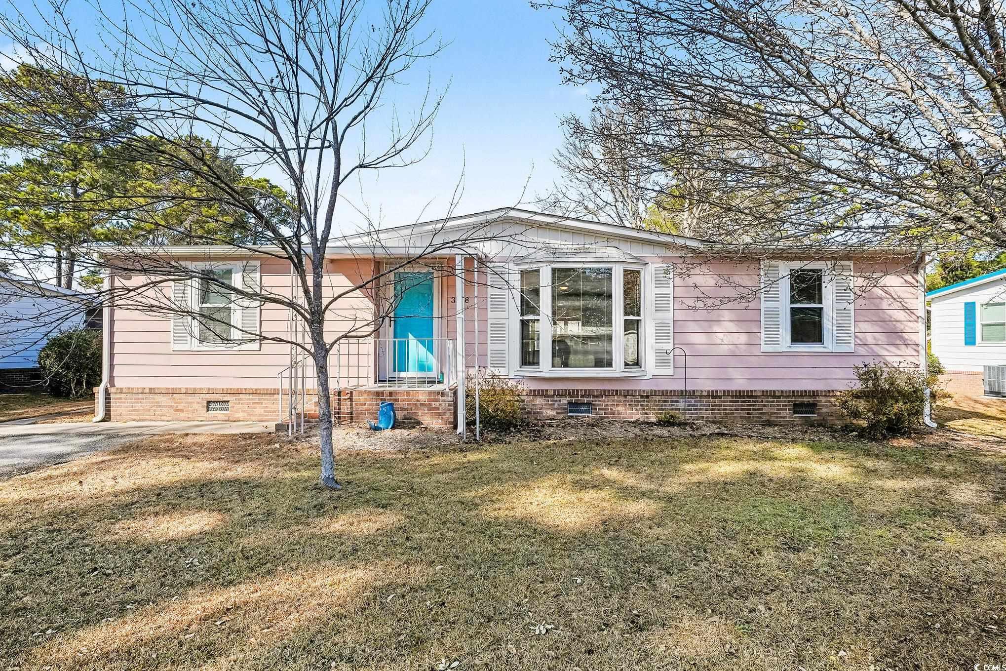 3268 Pecan Trail Murrells Inlet, SC 29576 - Photo 3 of 38 View of front of property with crawl space and a front lawn