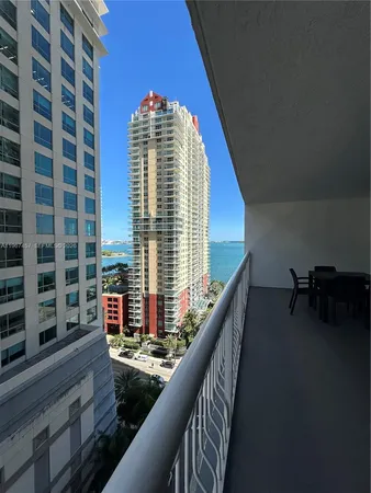 a view of balcony with outdoor space