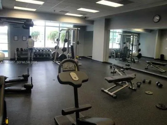 a view of hallway with stairs