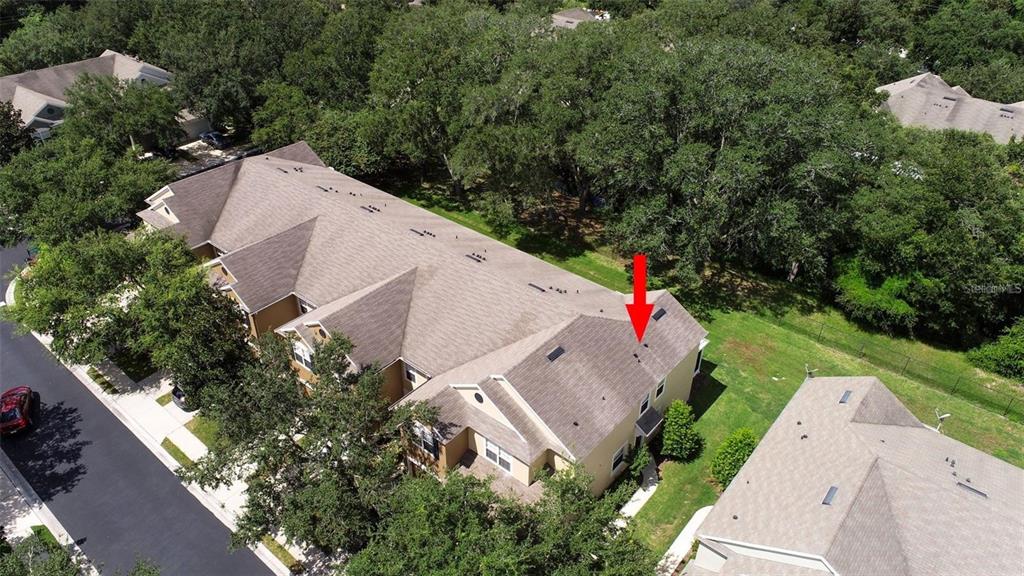 5001 Barnstead Drive Riverview, FL 33578 - Photo 32 of 37 an aerial view of a house with swimming pool and garden