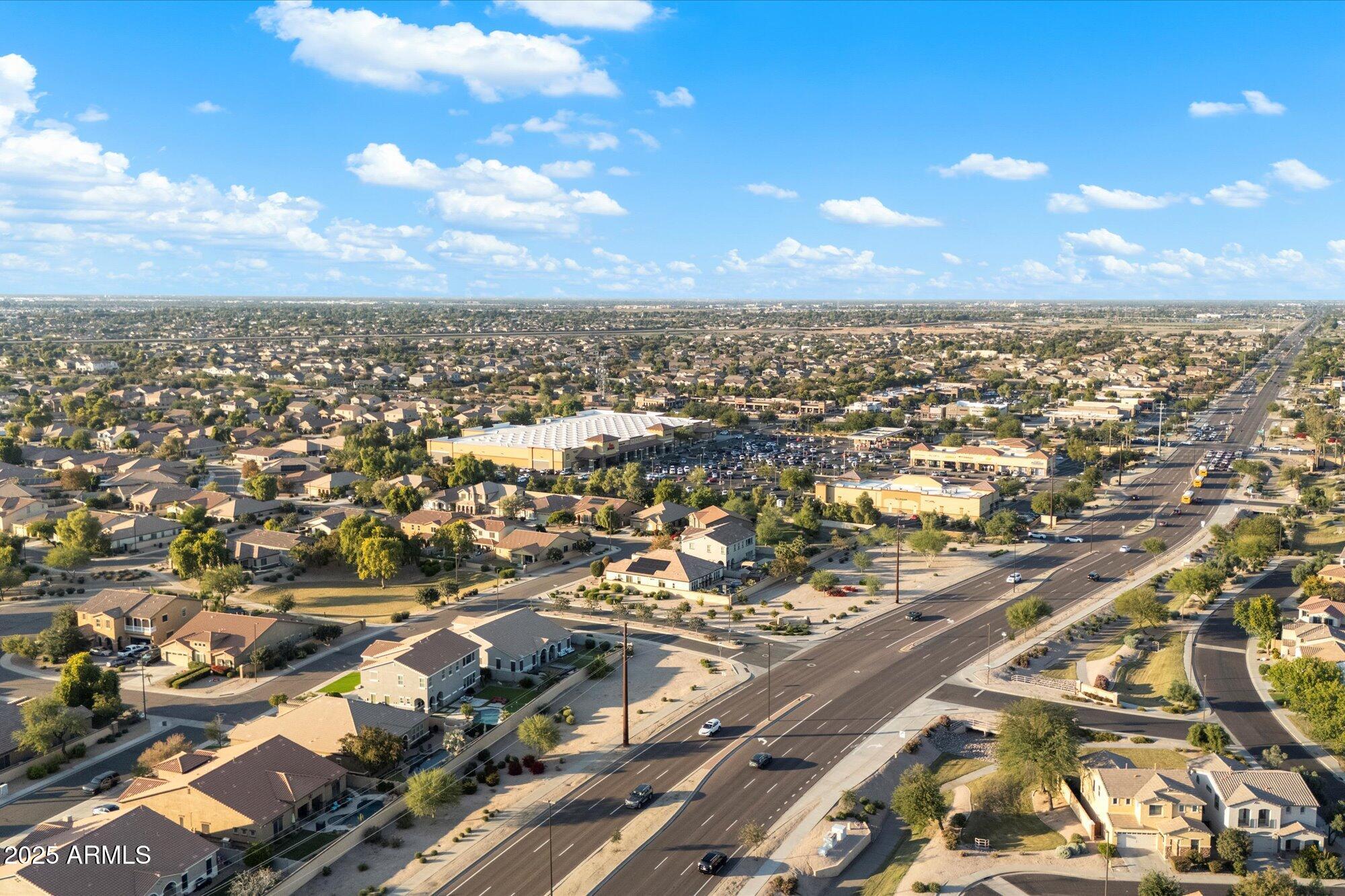 6710 South Seton Avenue Gilbert, AZ 85298 - Photo 46 of 51 an aerial view of a city