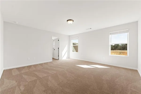 a view of empty room