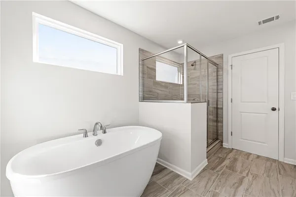 an empty room with a empty space