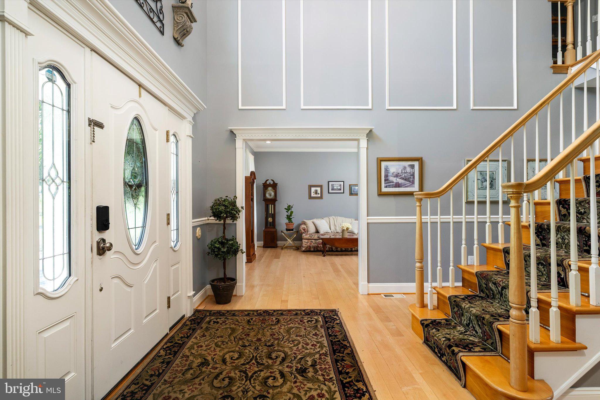 8 Carney Way Hamilton, NJ 08620 - Photo 8 of 66 Inviting foyer with elegant staircase.