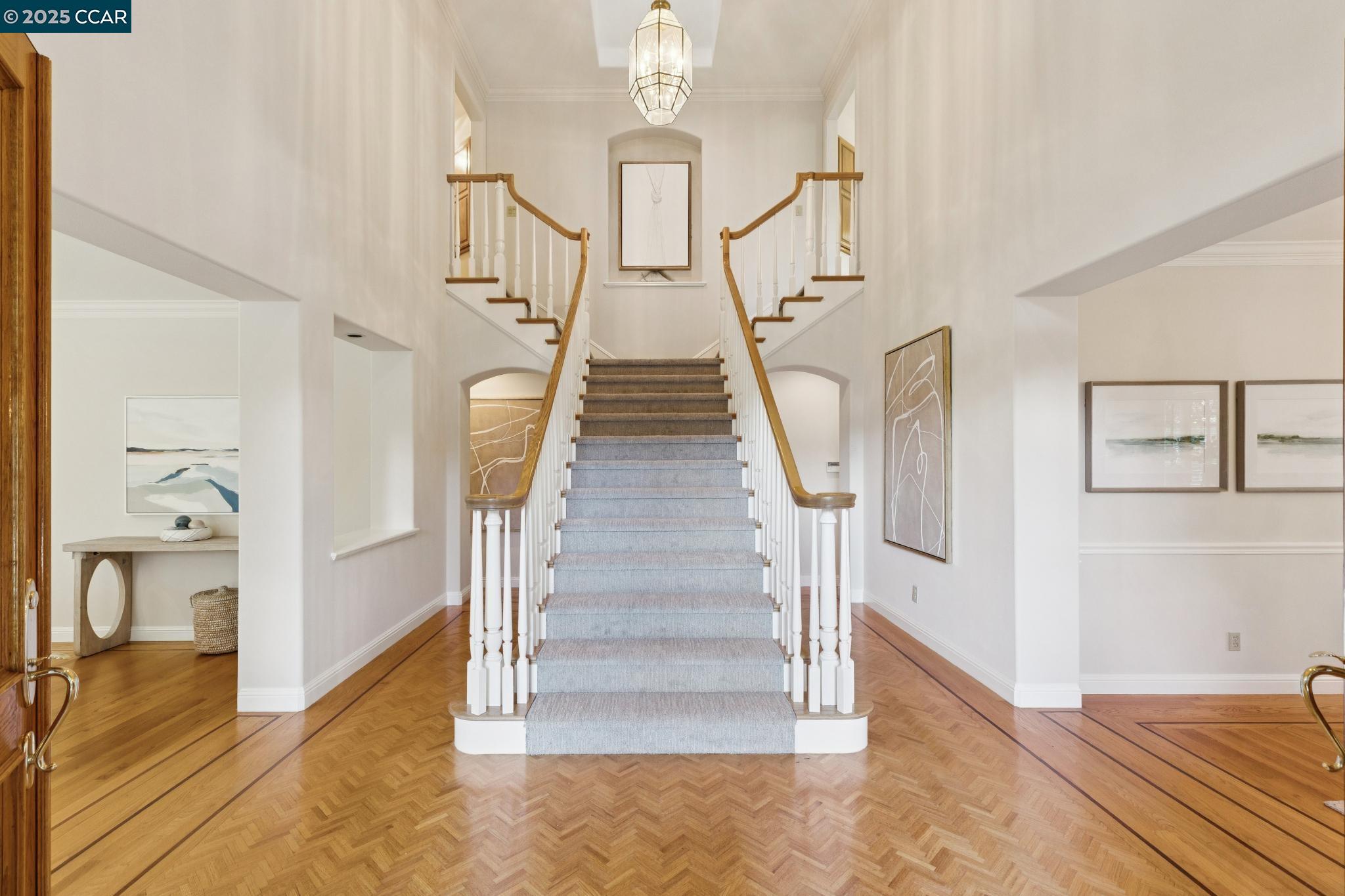 788 Woodwind Place Walnut Creek, CA 94598 - Photo 5 of 48 a view of entryway and hall with wooden floor