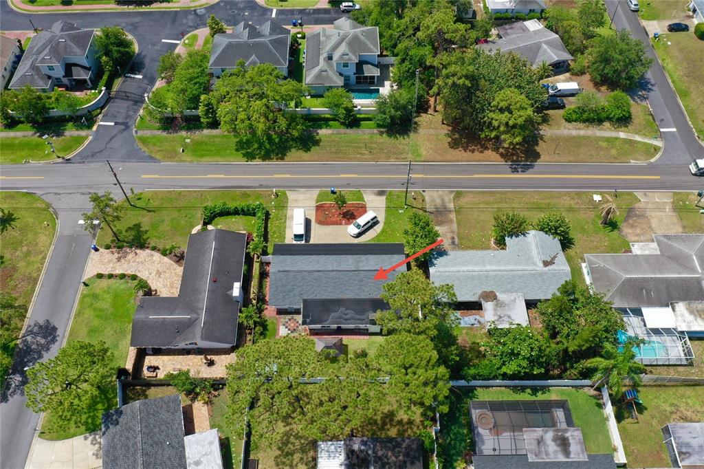 1290 Michigan Boulevard Dunedin, FL 34698 - Photo 40 of 45 an aerial view of a house with outdoor space