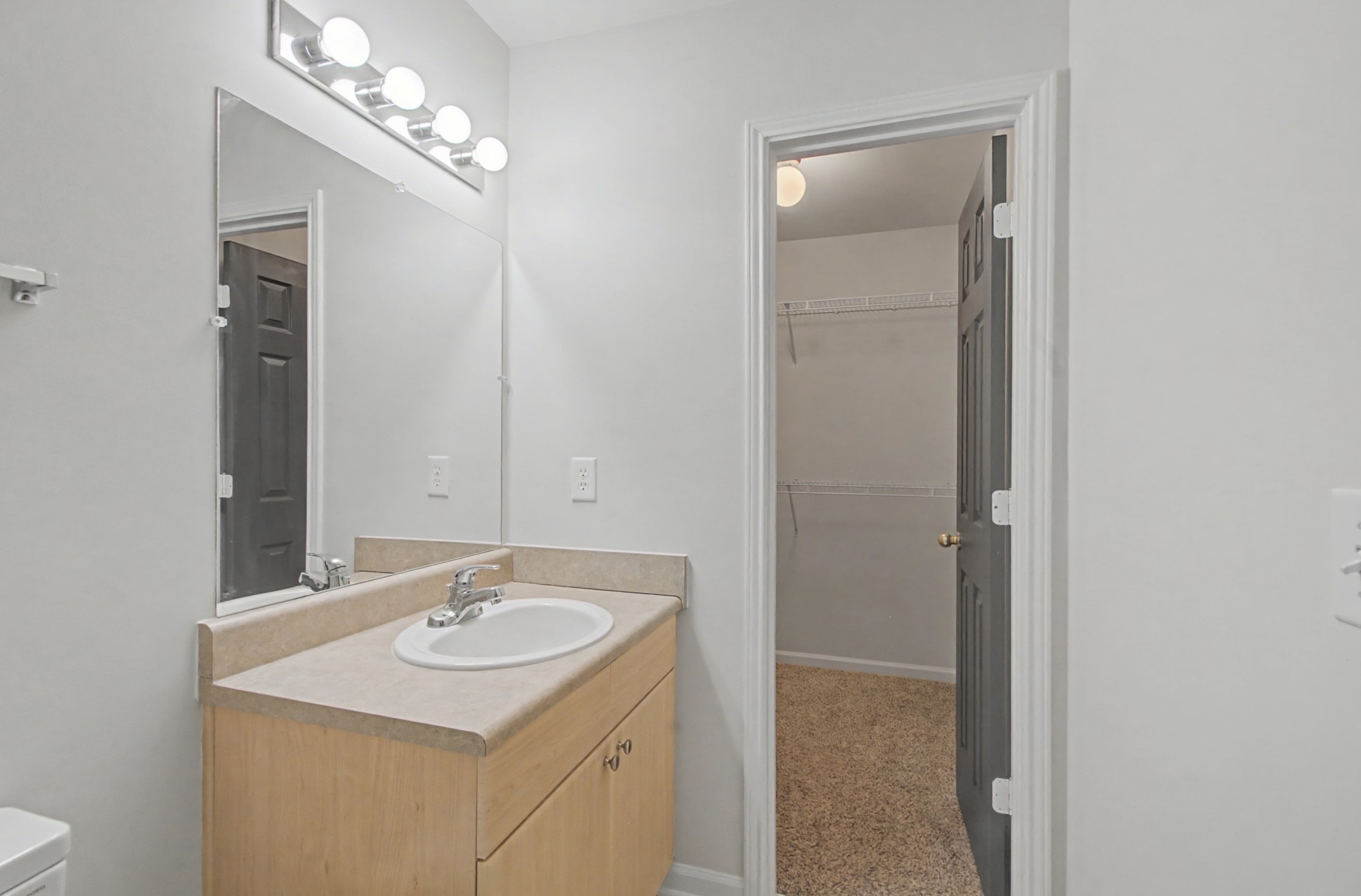 7405 Rice Court Fairview, TN 37062 - Photo 26 of 33 a bathroom with a sink and a mirror