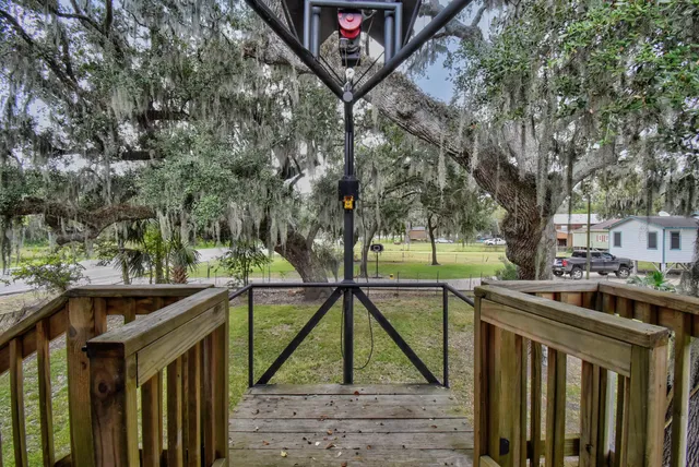 a view of outdoor seating area