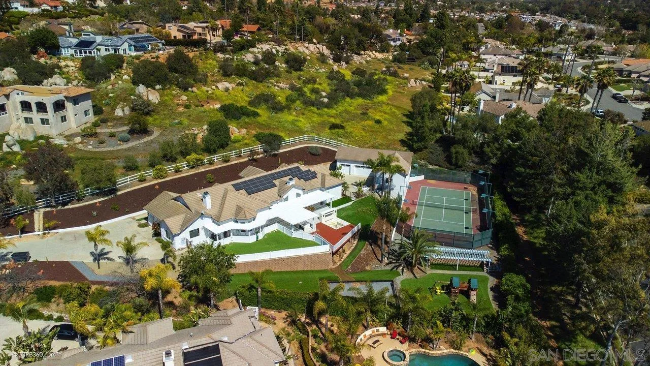 17035 Edina Court Poway, CA 92064 - Photo 47 of 52 an aerial view of a city