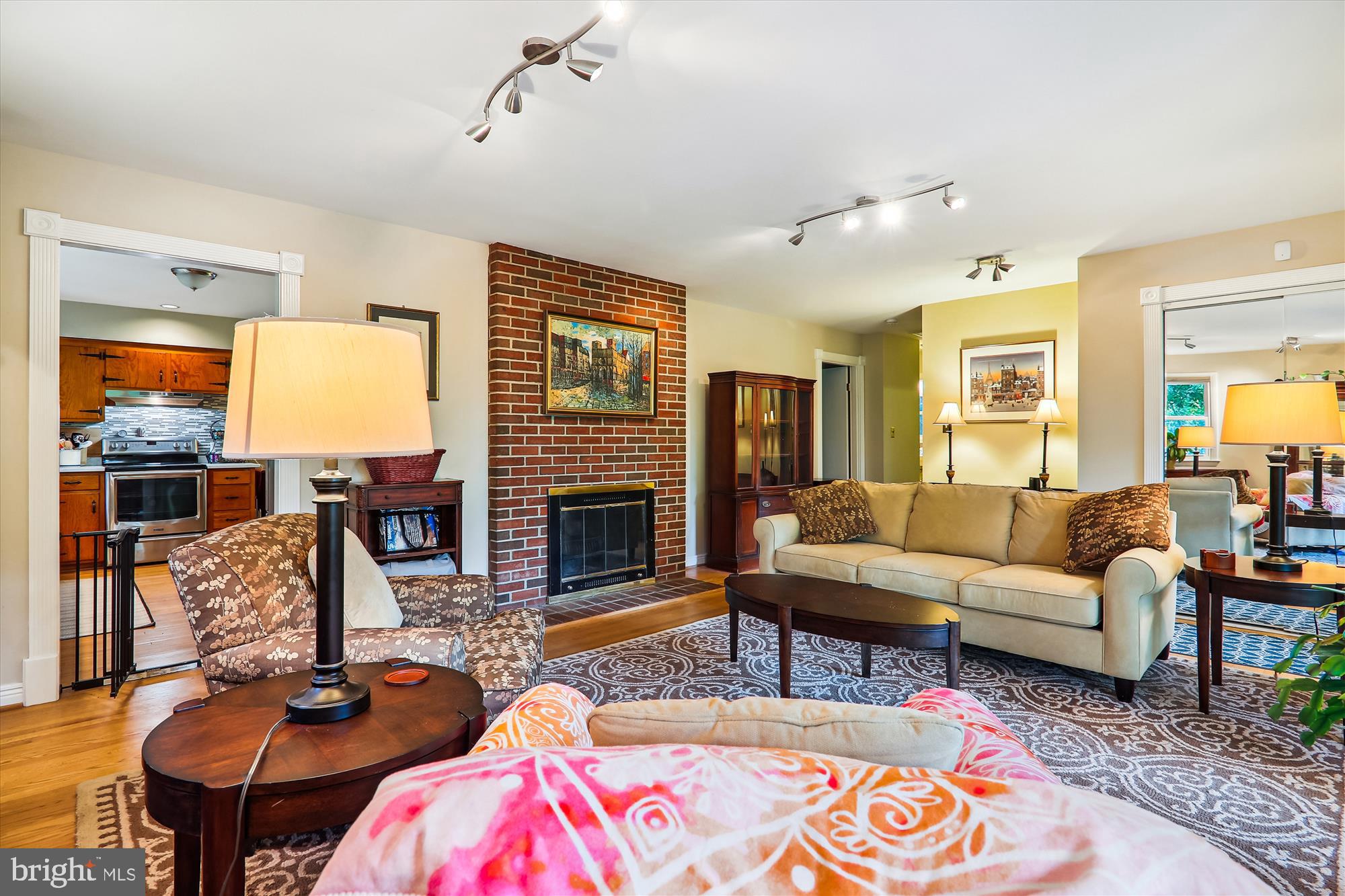 2620 Cool Spring Road Adelphi, MD 20783 - Photo 17 of 81 Living Room features a wood burning fireplace