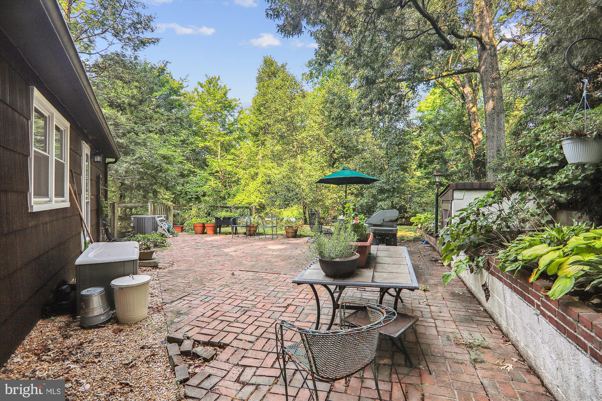 2620 Cool Spring Road Adelphi, MD 20783 - Photo 43 of 81 Rear patio - very private for year round fun