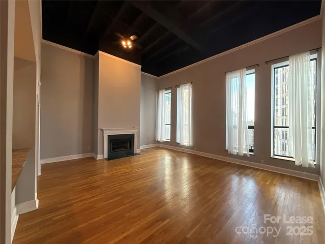 a view of a livingroom with a fireplace