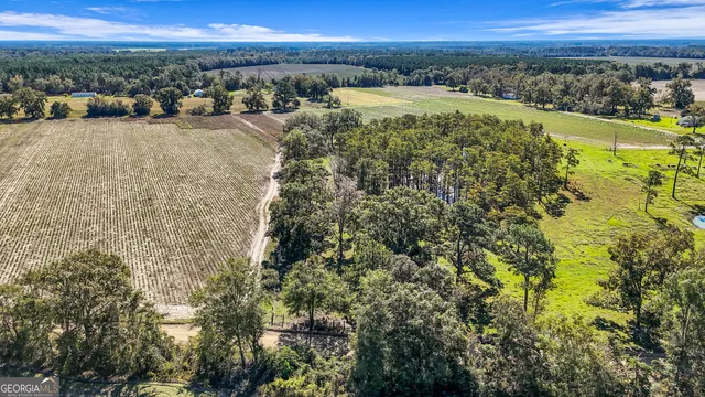 a view of a city with an ocean