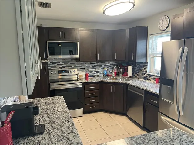 a close view of stove