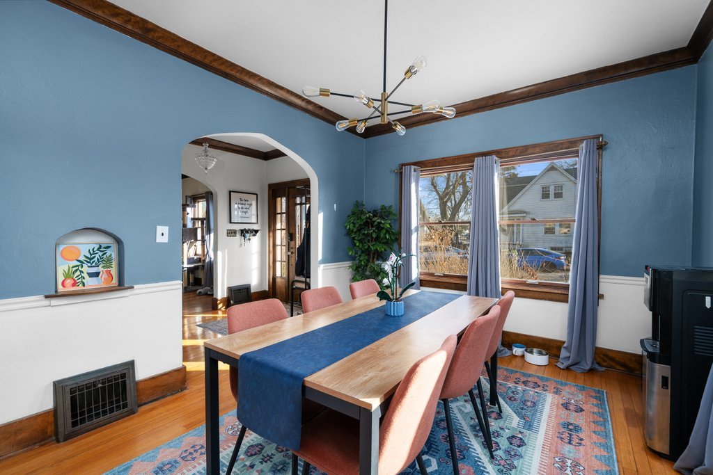 2545 18th Avenue A Moline, IL 61265 - Photo 6 of 28 a view of a dining room with furniture window and wooden floor