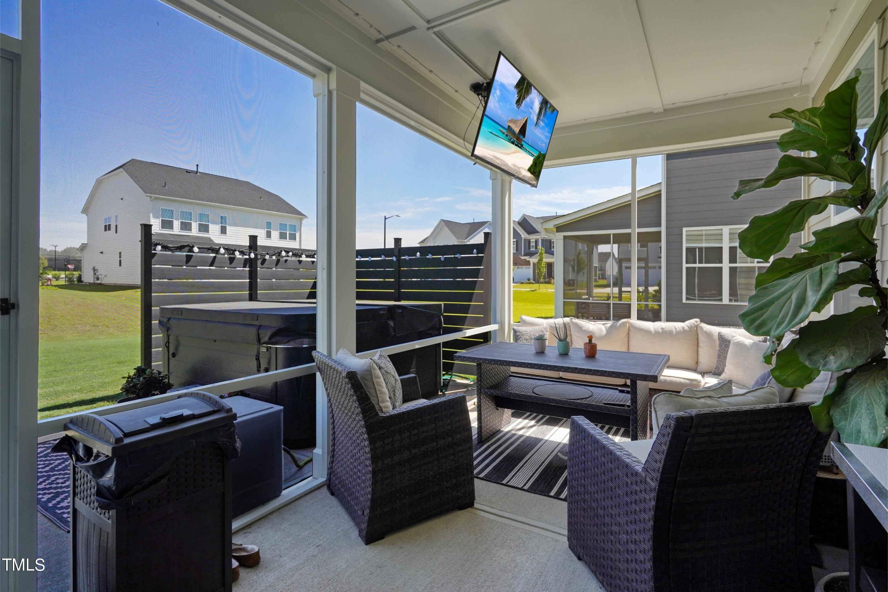 321 Toadstool Trail Wake Forest, NC 27587 - Photo 24 of 27 Screen Porch