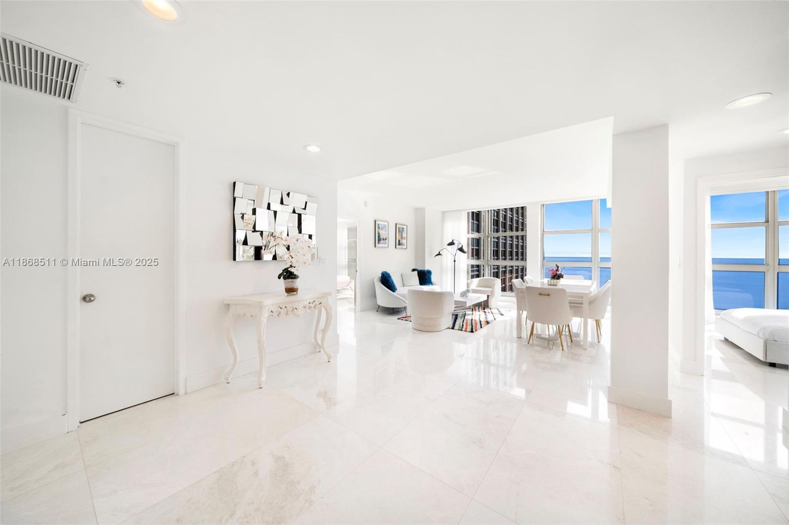 5055 Collins Avenue, Unit 10G Miami Beach, FL 33140 - Photo 5 of 20 a living room with furniture and white walls