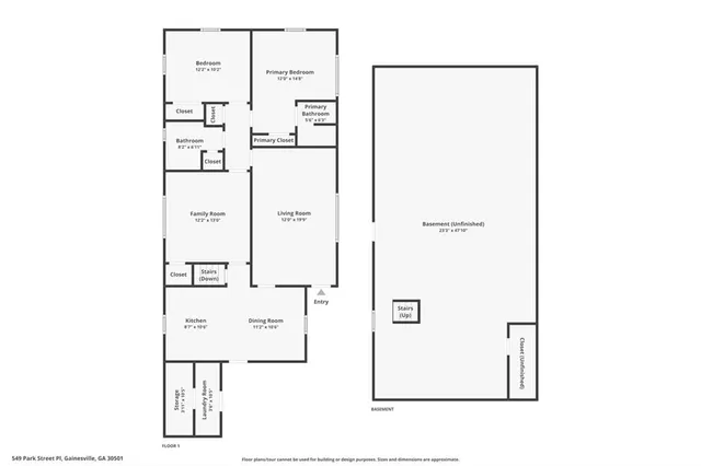 $400,000 | 549 Park St Place, Gainesville, GA 30501