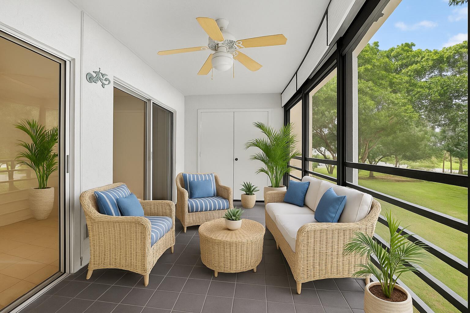 23344 Carolwood Lane, Unit 306 Boca Raton, FL 33428 - Photo 5 of 25 virually staged