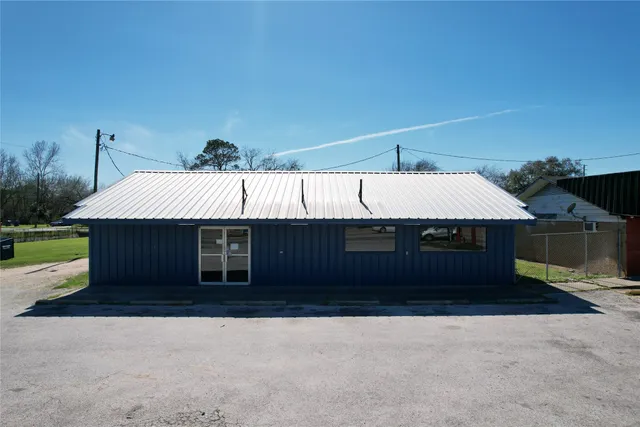a backyard of a house