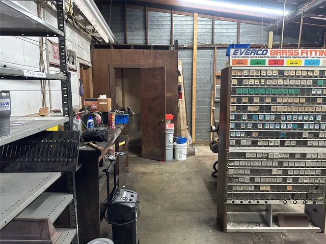 a city view with a couch