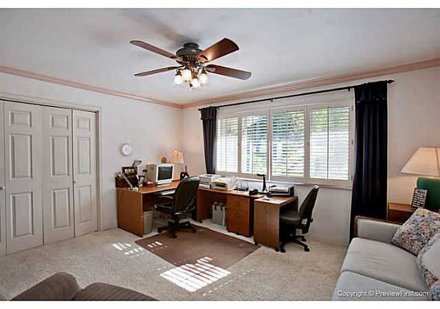 10237 Quail Canyon Road El Cajon, CA 92021 - Photo 16 of 24 Fourth Bedroom ... currently being used as an office
