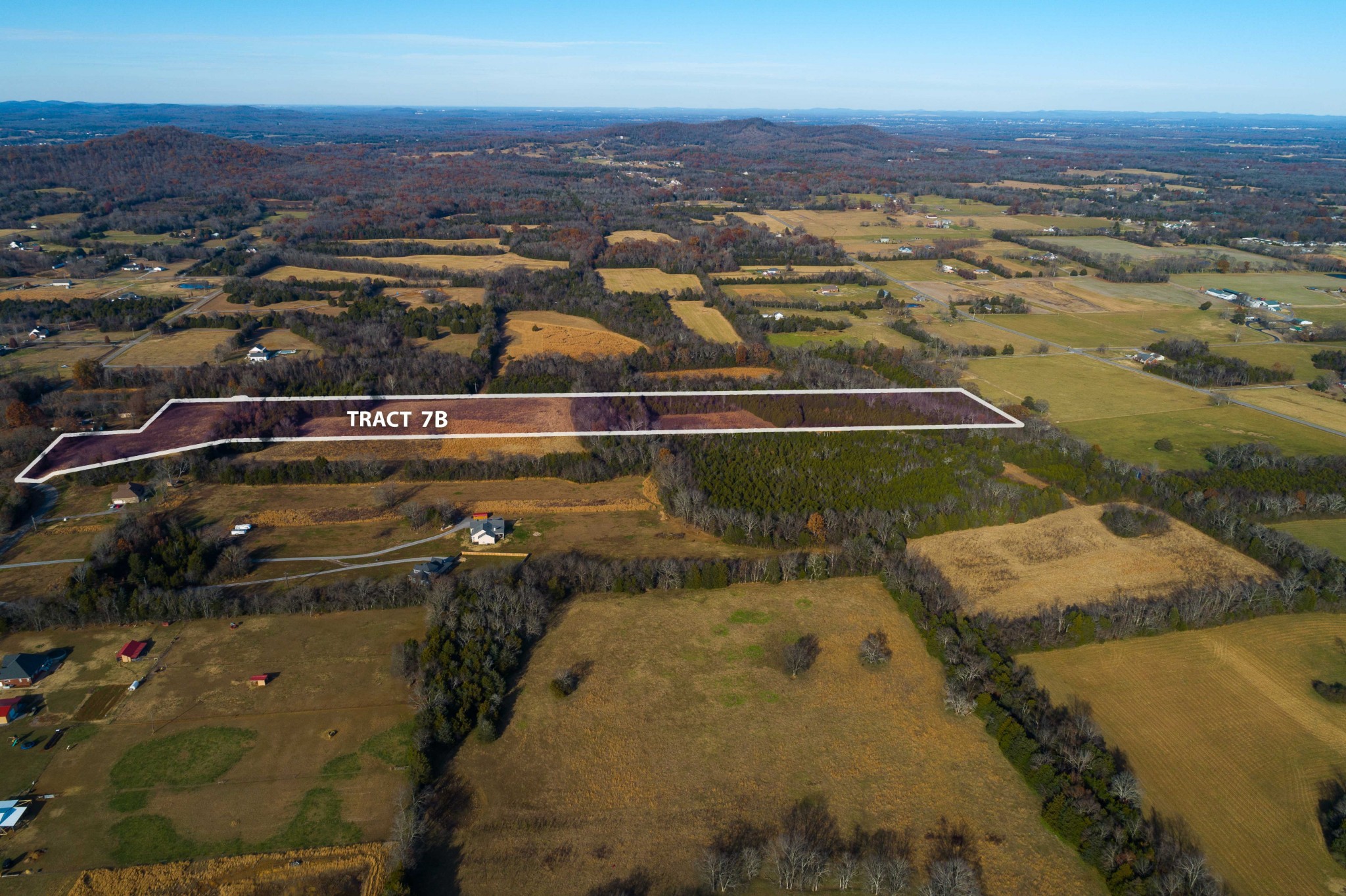 7 B Newtown Road Rockvale, TN 37153 - Photo 5 of 9 an aerial view of residential houses with outdoor space