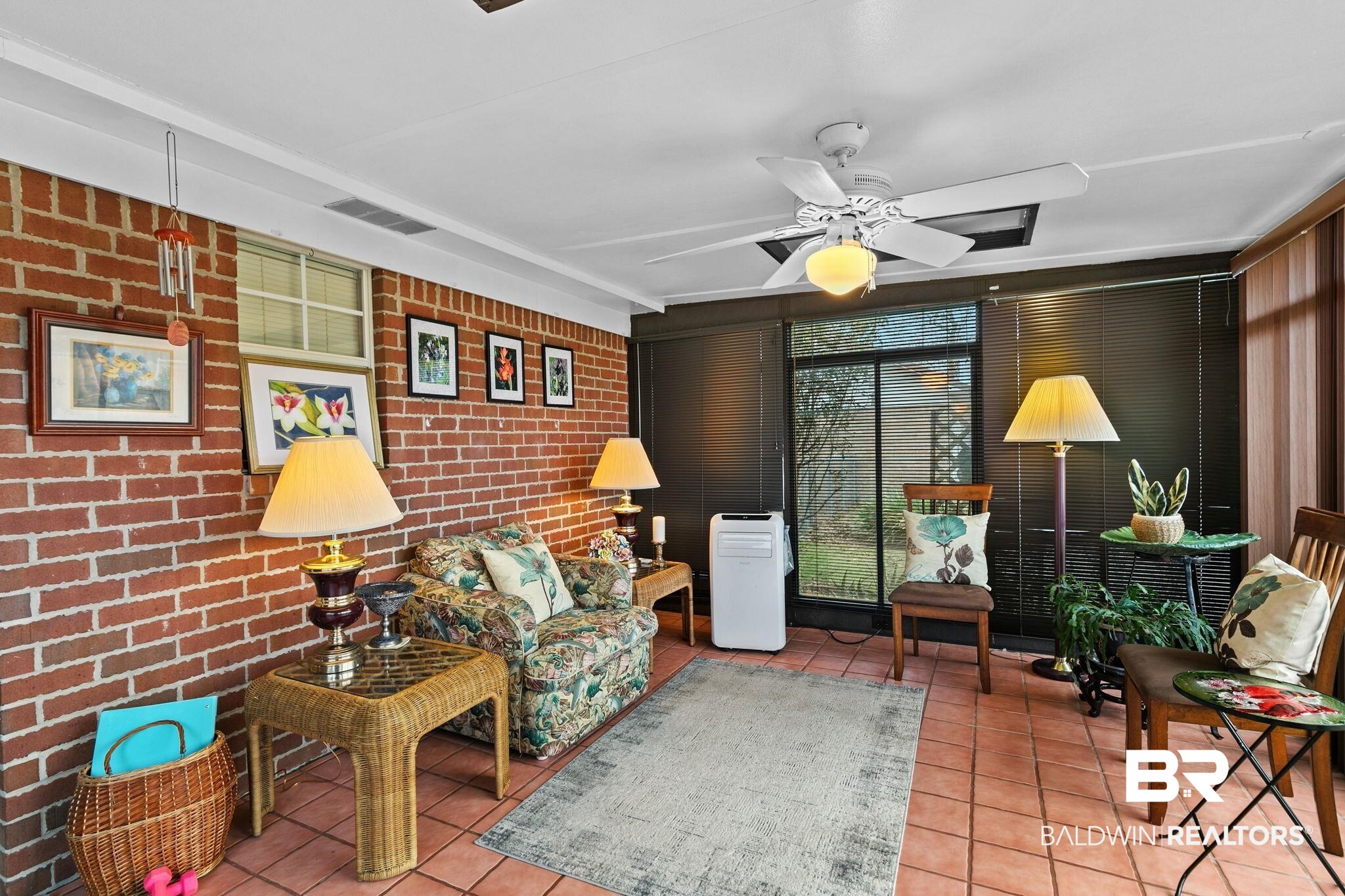 519 Juniper Place Drive Foley, AL 36535 - Photo 32 of 47 Tiled, screened in sunroom