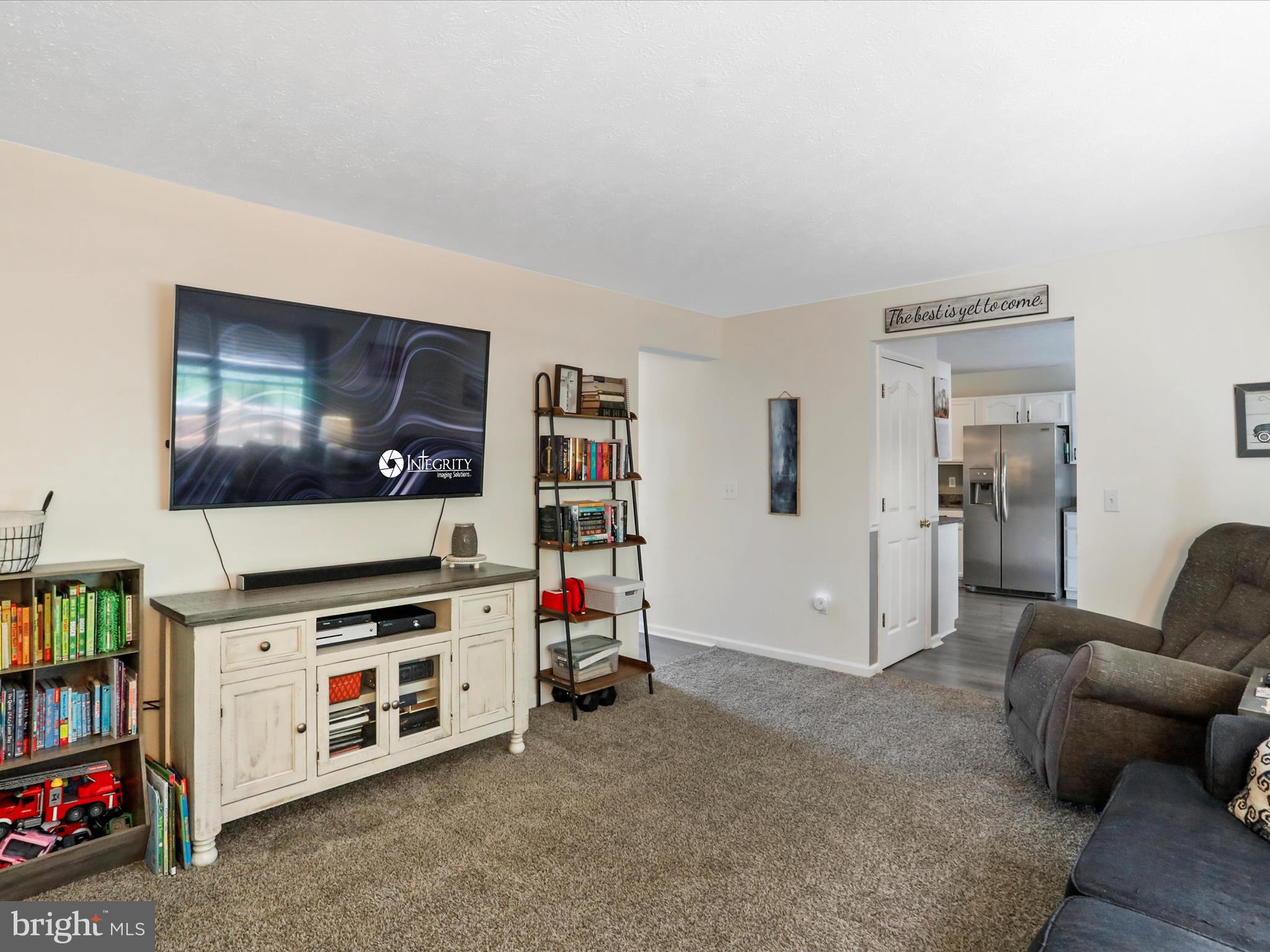 339 D Street Keyser, WV 26726 - Photo 12 of 47 a living room with furniture and a flat screen tv