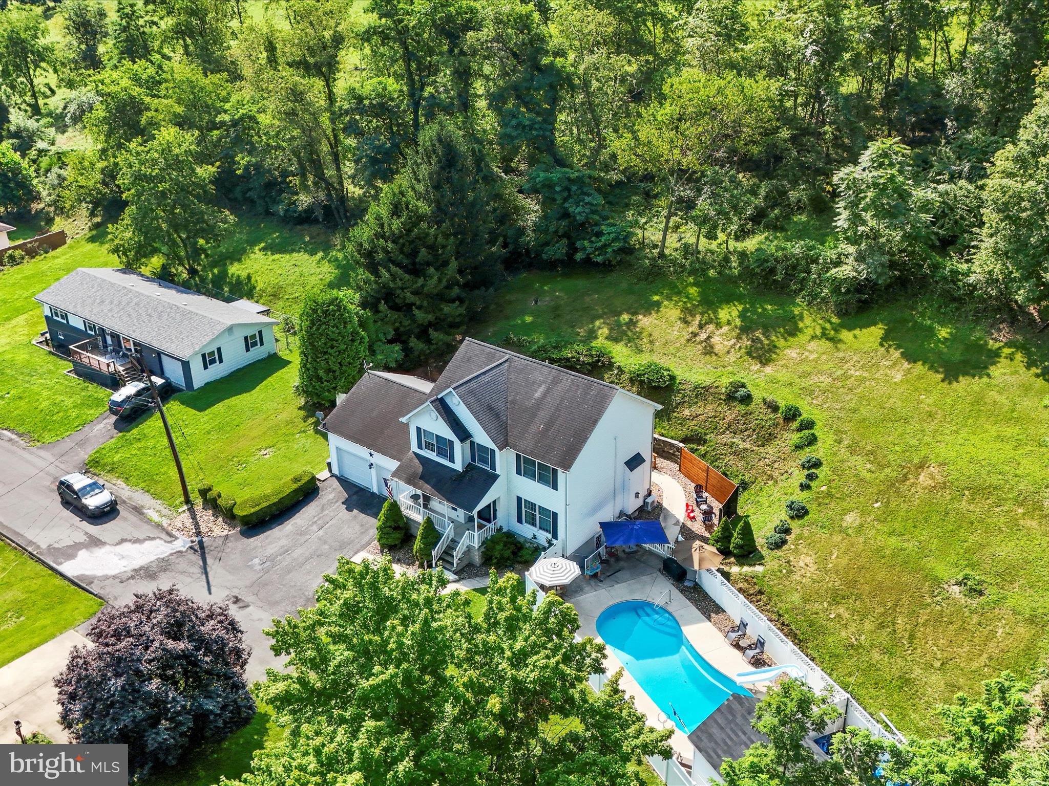 339 D Street Keyser, WV 26726 - Photo 2 of 47 an aerial view of a house with garden space and street view