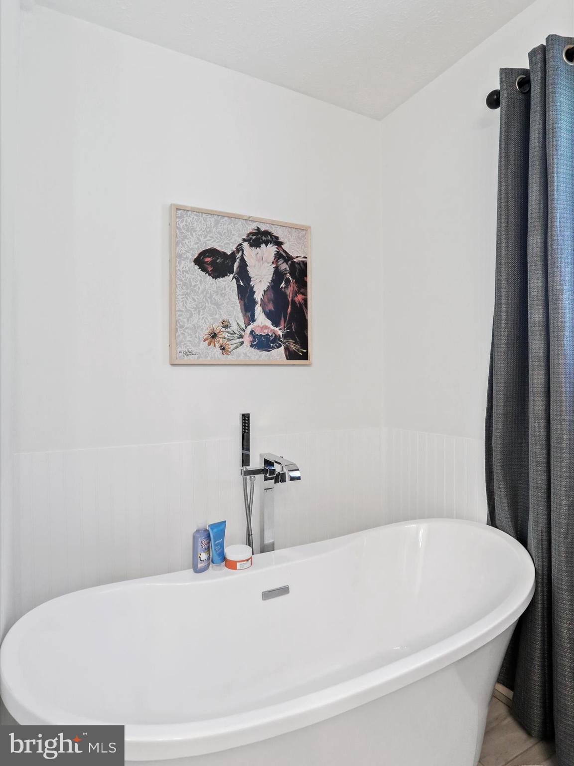 339 D Street Keyser, WV 26726 - Photo 25 of 47 a white bath tub sitting in a bathroom