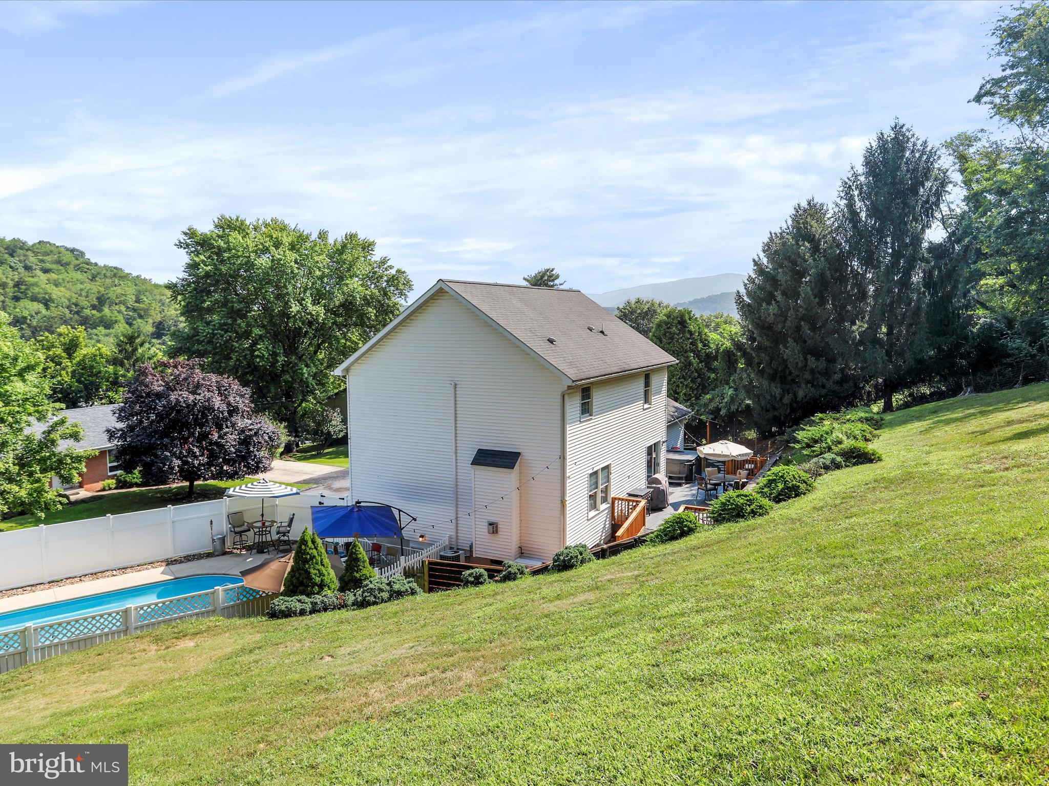 339 D Street Keyser, WV 26726 - Photo 40 of 47 a view of a house with backyard and sitting area