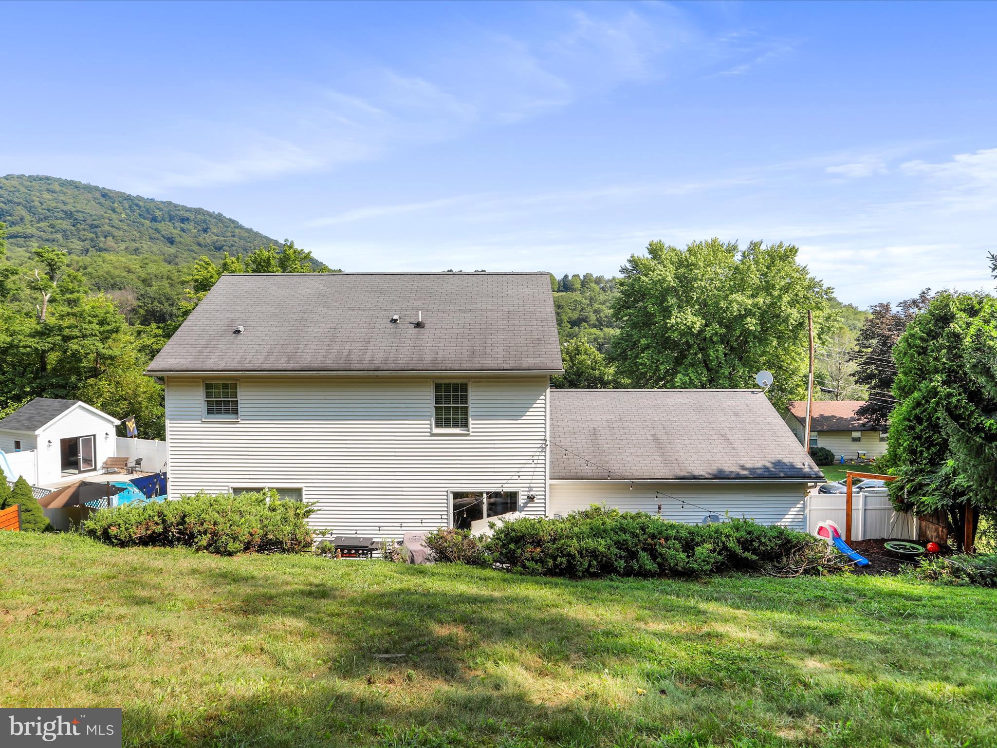 339 D Street Keyser, WV 26726 - Photo 41 of 47 a aerial view of a house next to a big yard