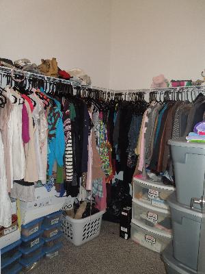2323 West Pershing Road, Unit 226 Chicago, IL 60609 - Photo 6 of 8 a view of walk in closet with clothes and shoes