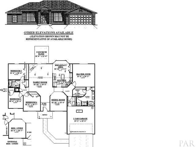 2160 Liberty Loop Road, Unit 10D Cantonment, FL 32533 - Photo 23 of 23 floor plan
