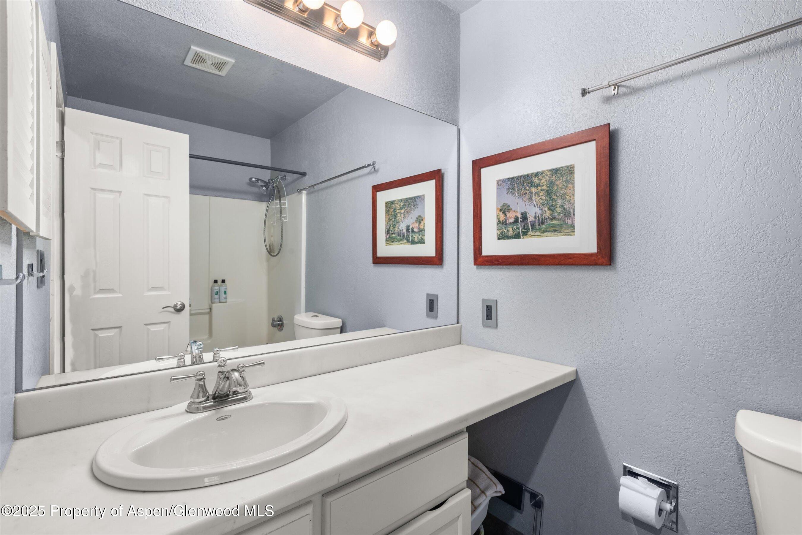 21 Pine Ridge Road Basalt, CO 81621 - Photo 20 of 25 a bathroom with a sink and a mirror