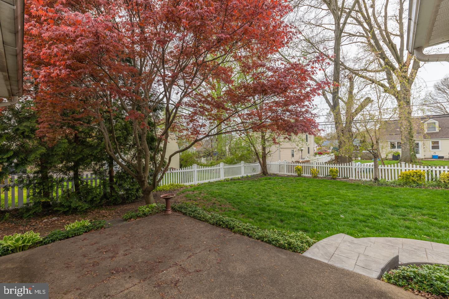 505 Burton Road Oreland, PA 19075 - Photo 29 of 36 Back Yard Patio
