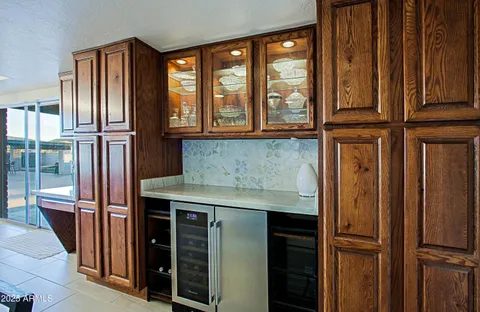 a view of city and mountain