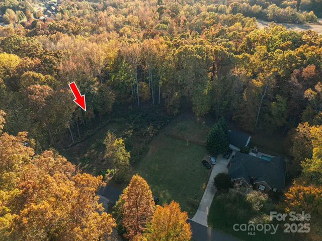 a view of yard with green space