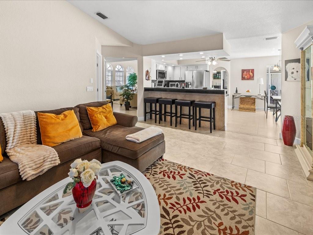 25263 Padre Lane Punta Gorda, FL 33983 - Photo 24 of 60 a living room with furniture and a rug