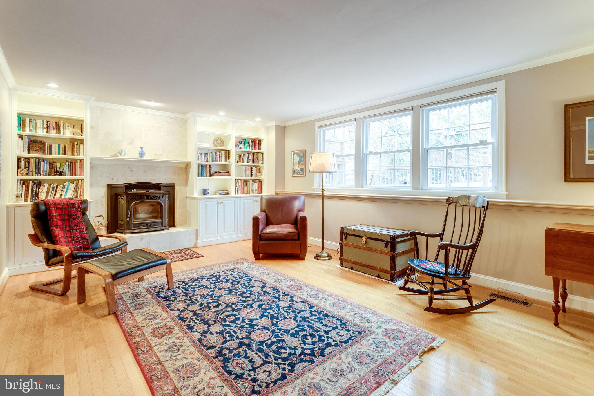 1832 Post Oak Trail Reston, VA 20191 - Photo 27 of 39 Exceptional family room view of back yard