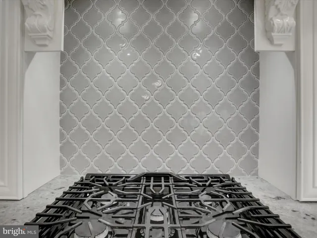 a view of a chair and tables