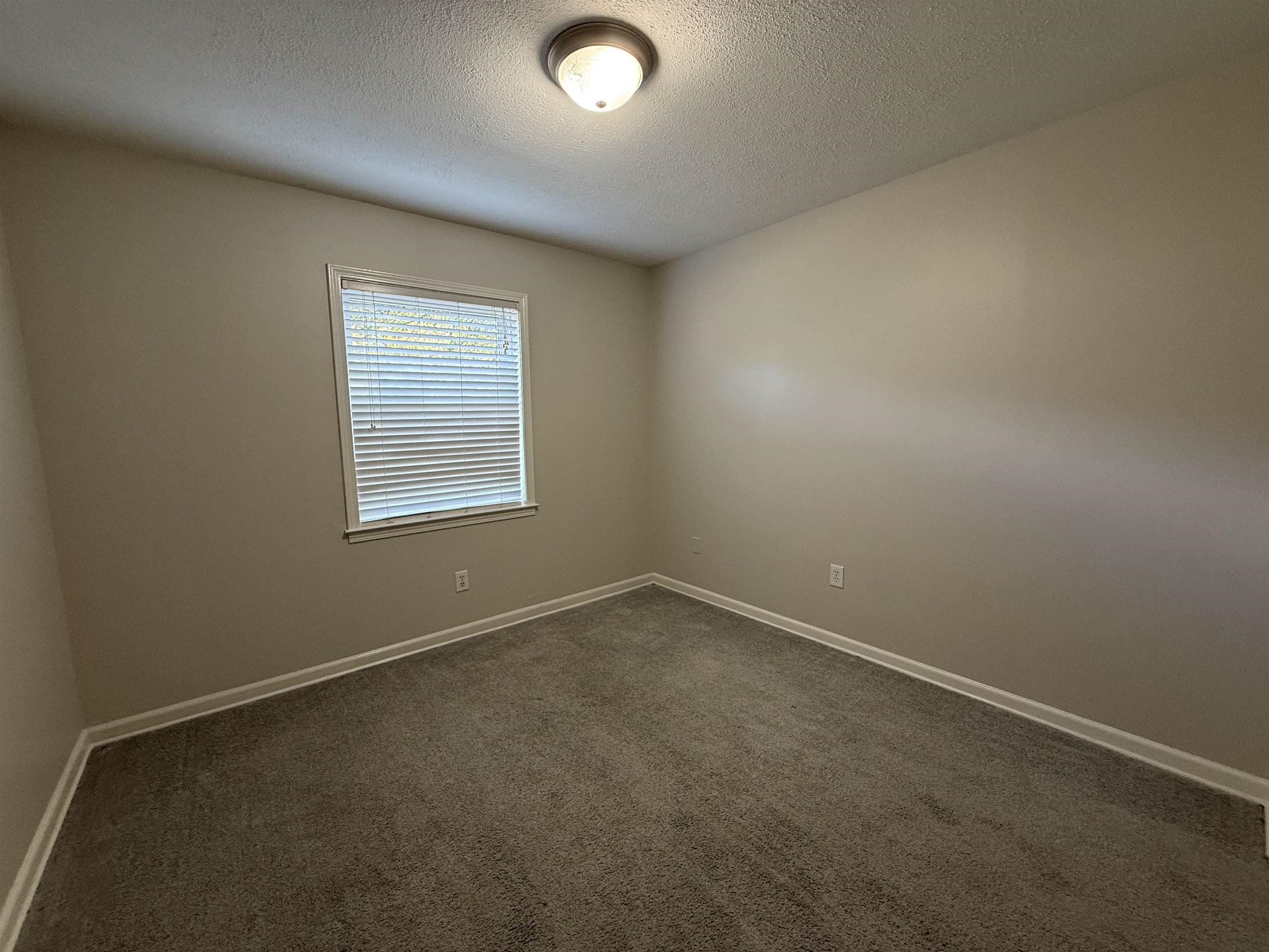 5701 Baird Drive Memphis, TN 38119 - Photo 11 of 12 Unfurnished room featuring dark carpet and a textured ceiling