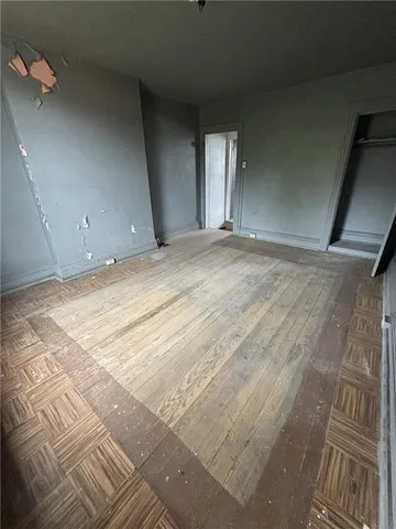 a view of a backyard of a house