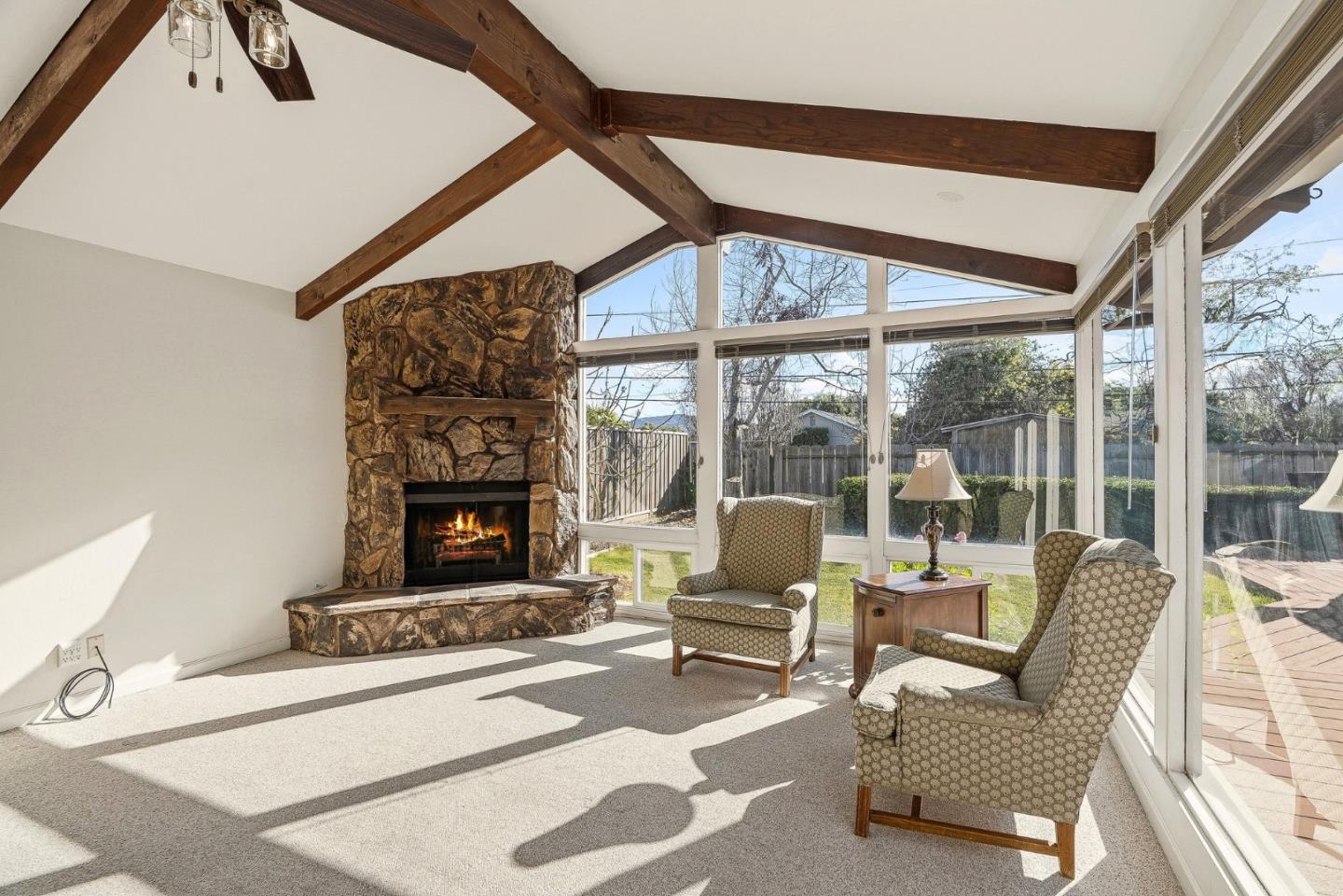 15 Del Rey Circle Salinas, CA 93901 - Photo 10 of 42 a living room with furniture and a fireplace