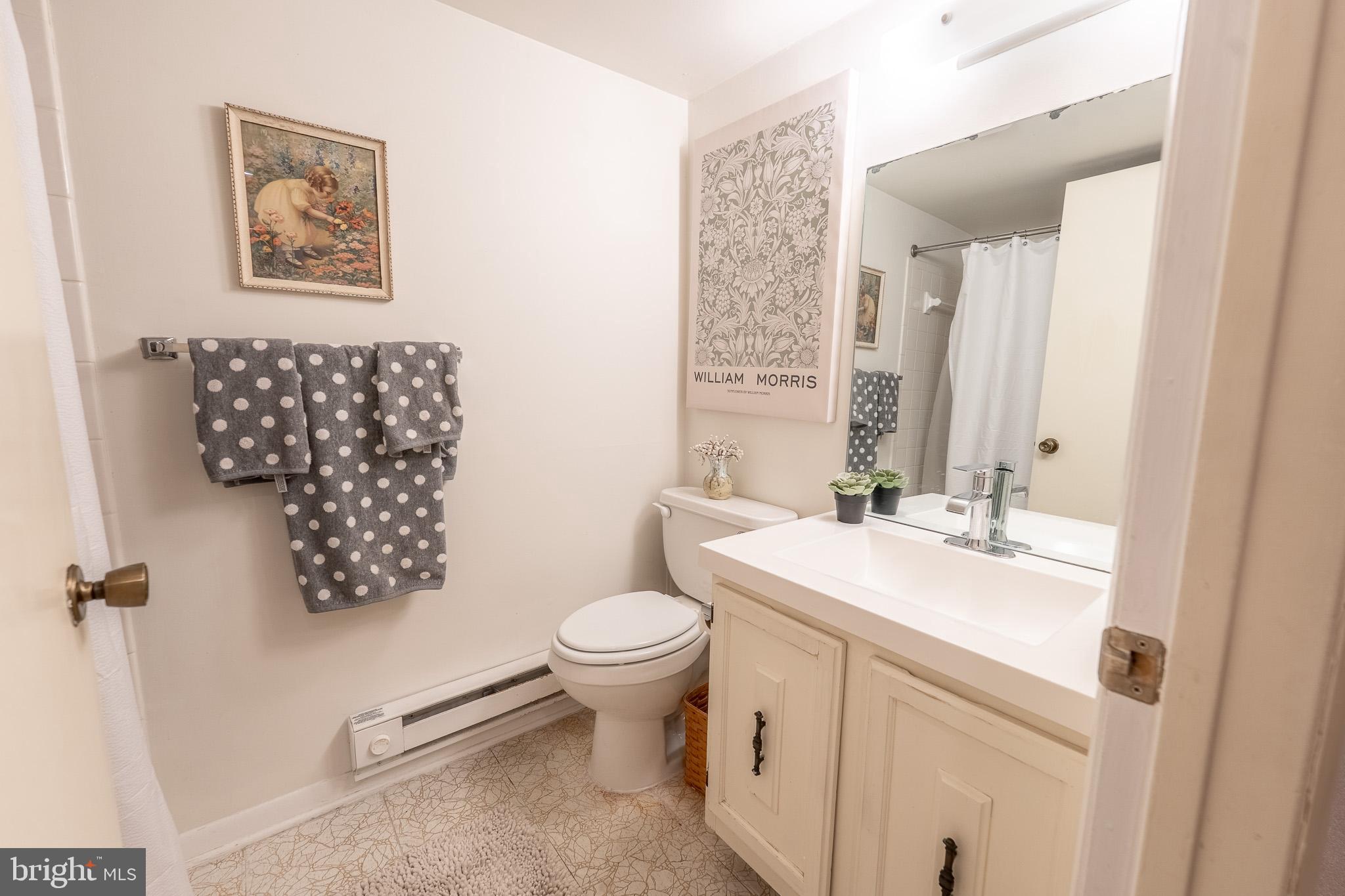 15300 Beaverbrook Court, Unit 882K Silver Spring, MD 20906 - Photo 12 of 21 Hallway bathroom with tub
